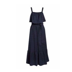 Ruffle Top Maxi Dress
